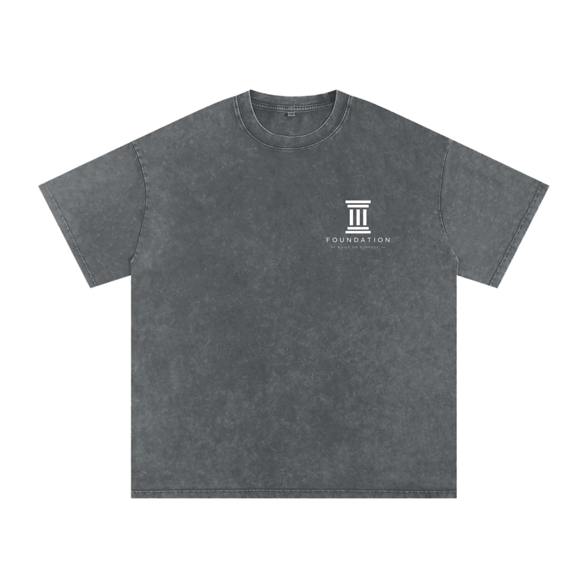 Washed Foundation Logo Tee