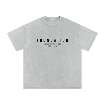 Snow Washed Foundation T-Shirt