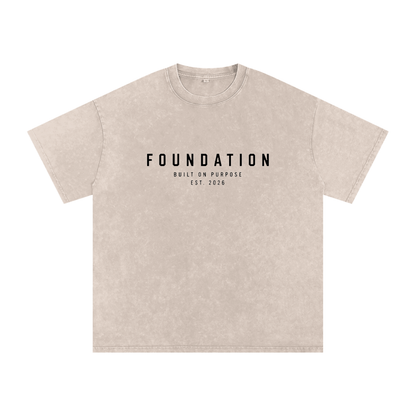 Snow Washed Foundation T-Shirt
