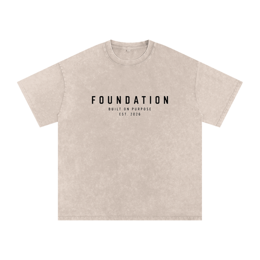 Snow Washed Foundation T-Shirt