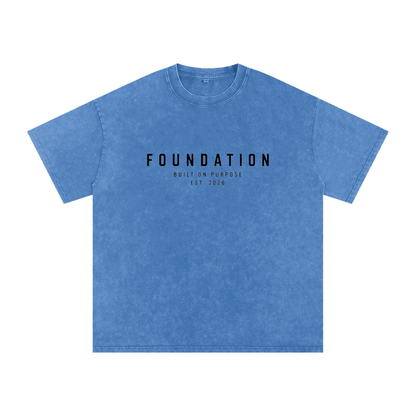 Snow Washed Foundation T-Shirt