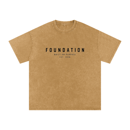 Snow Washed Foundation T-Shirt