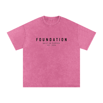 Snow Washed Foundation T-Shirt