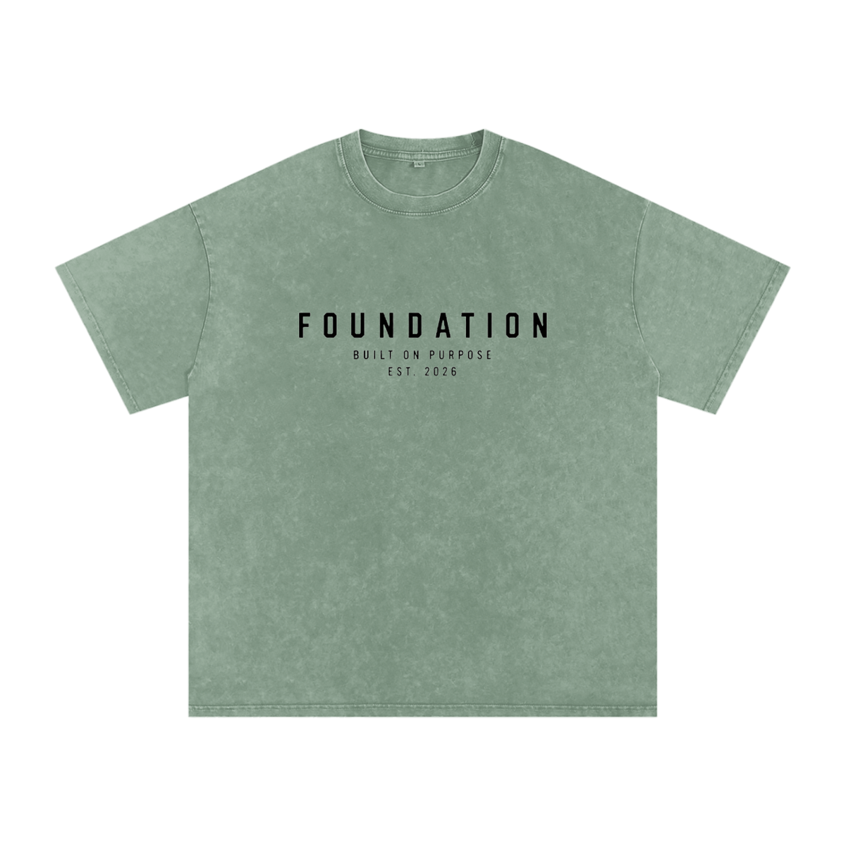 Snow Washed Foundation T-Shirt
