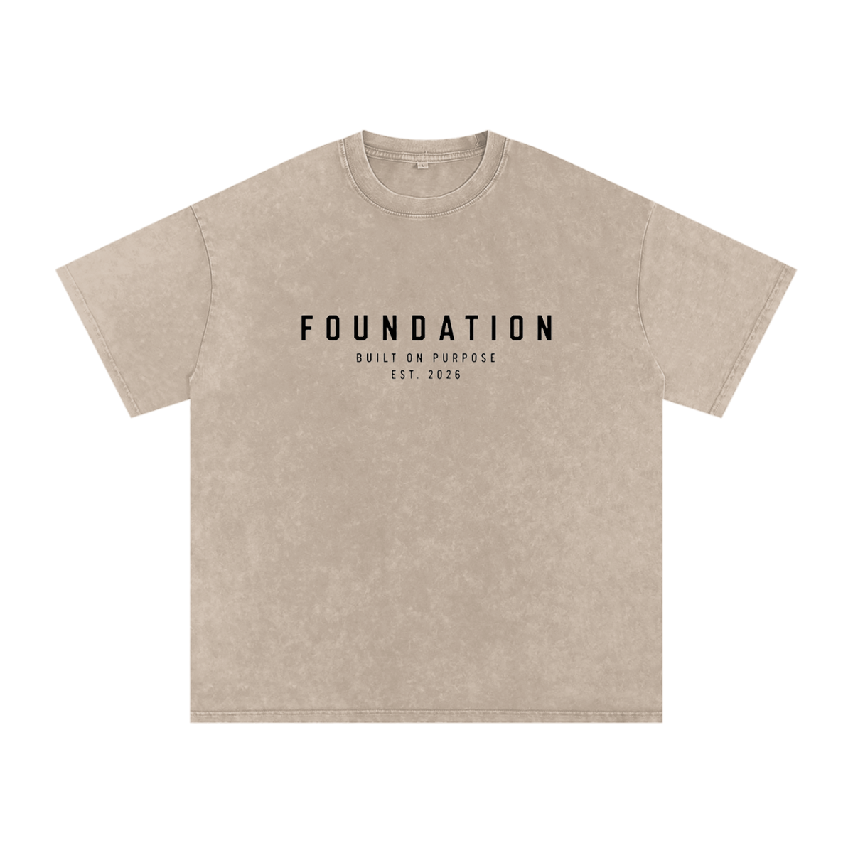 Snow Washed Foundation T-Shirt