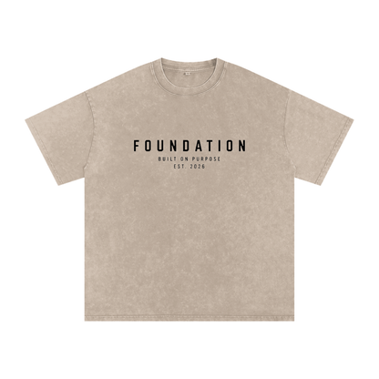 Snow Washed Foundation T-Shirt
